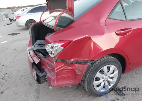 2016 Toyota Corolla Le from USA, damaged, VIN 5YFBURHE8GP559619